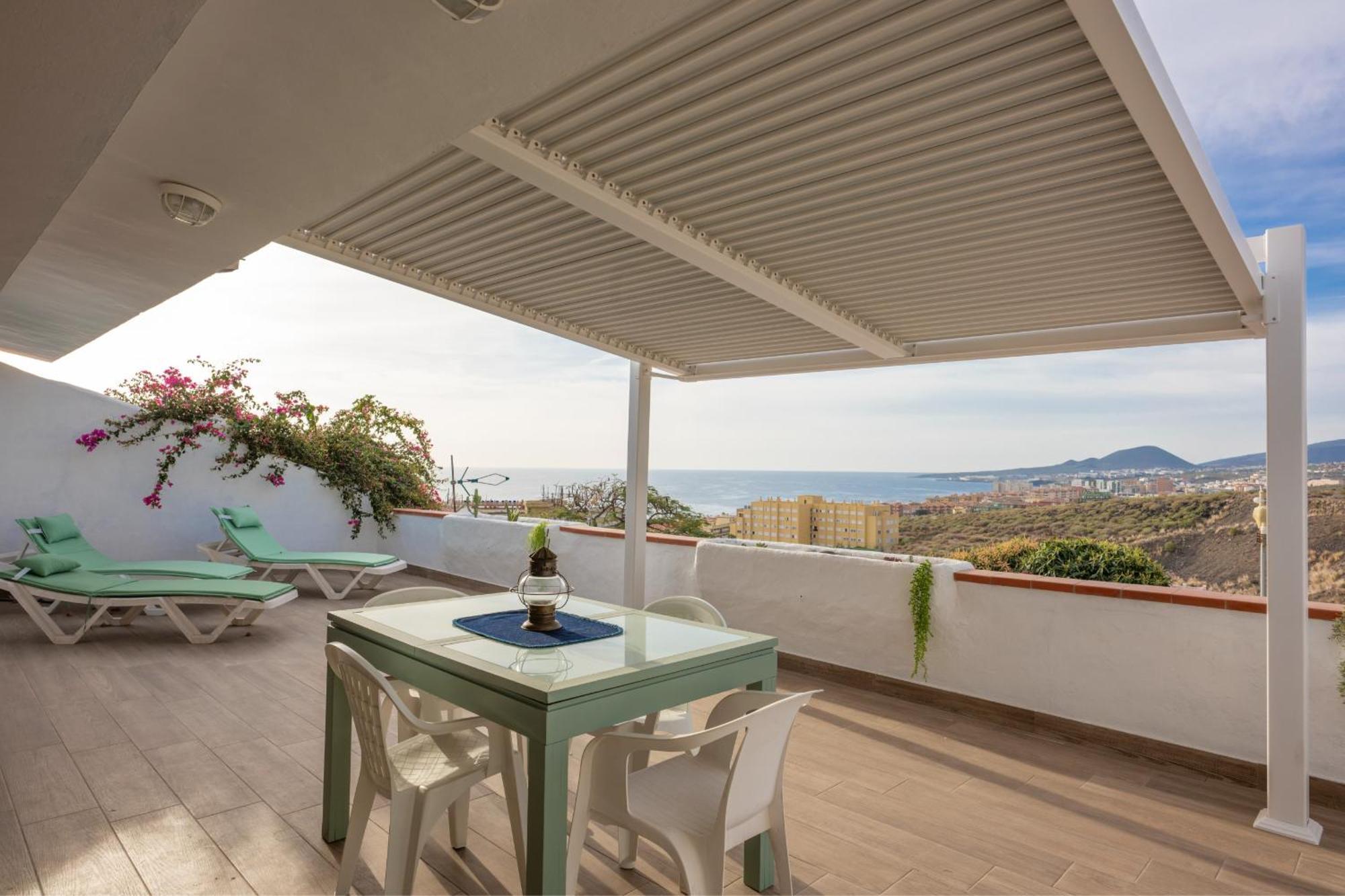 Villa Calala House With Huge Terrace Candelaria Exterior foto