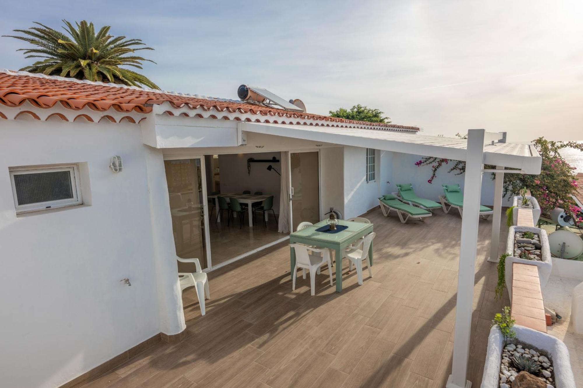 Villa Calala House With Huge Terrace Candelaria Exterior foto