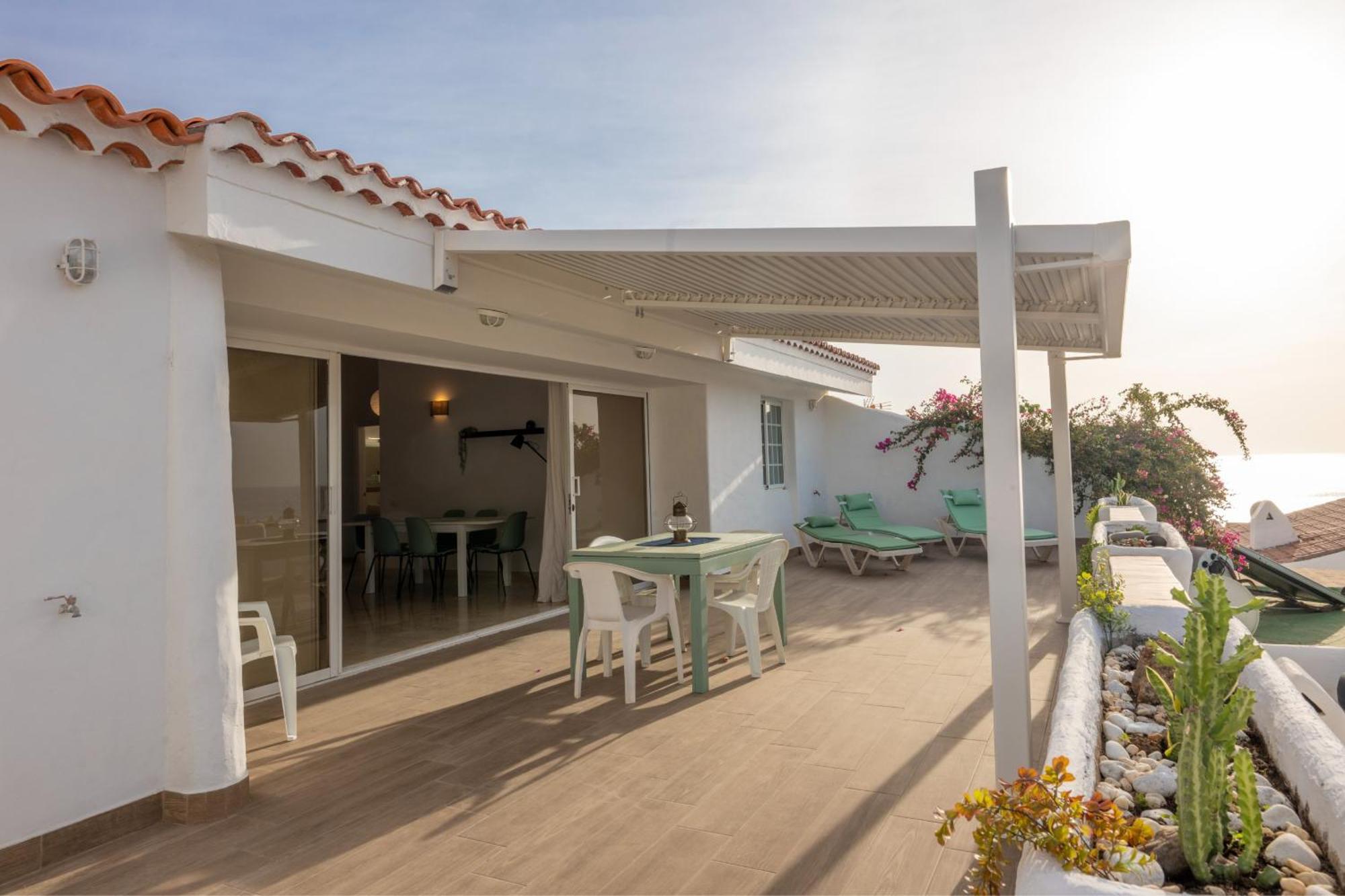 Villa Calala House With Huge Terrace Candelaria Exterior foto